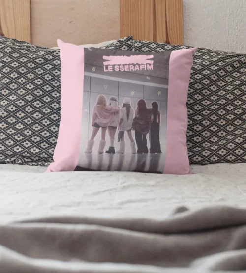 Le Sserafim Break It Down Pillow Case #1