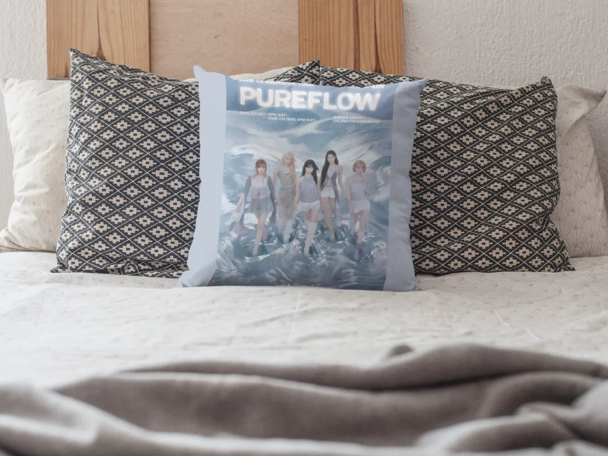 Le Sserafim Pureflow Pillow Case #1